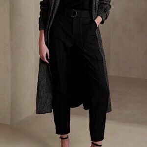 Banana Republic Slim Refined Stretch Cargo Utility Trouser Ankle Pant 2 XS